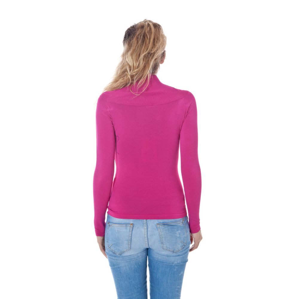 Phard Pink Viscose Sweater LUNESCAPE