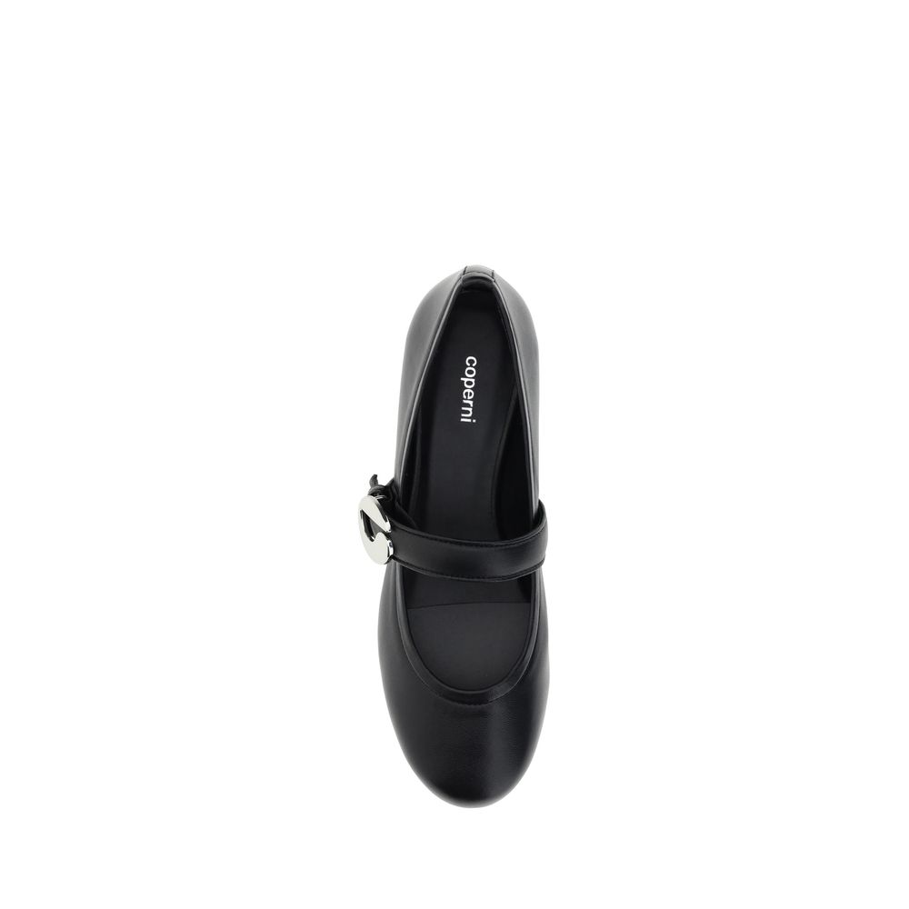 Coperni Leather Ballerinas LUNESCAPE