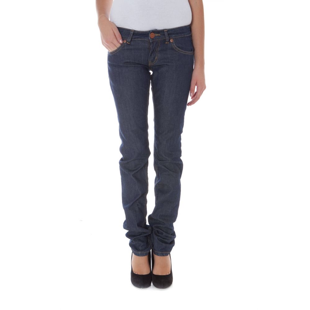 Phard Blue Cotton Jeans & Pant LUNESCAPE