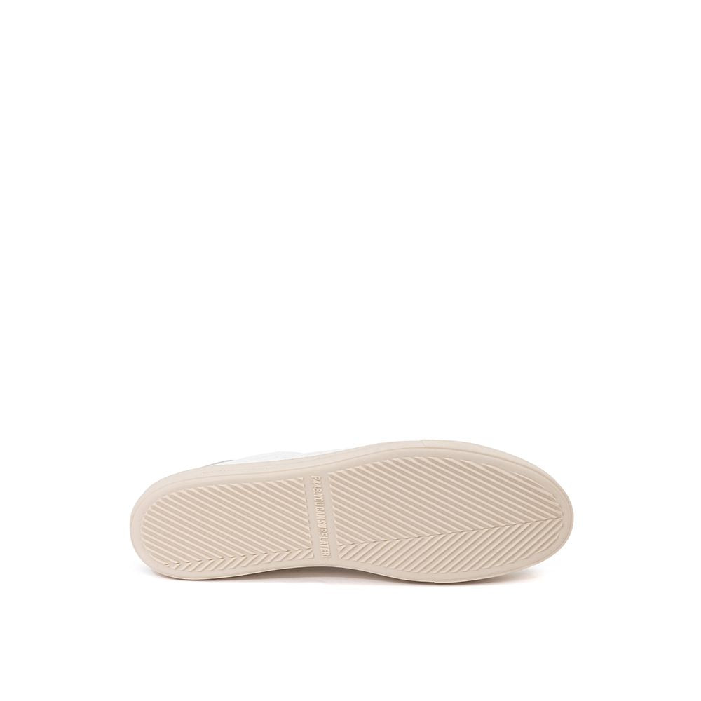 P448 White Leather Sneaker LUNESCAPE