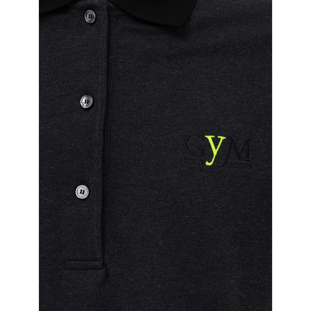 Fendi Black Cotton Polo Shirt LUNESCAPE