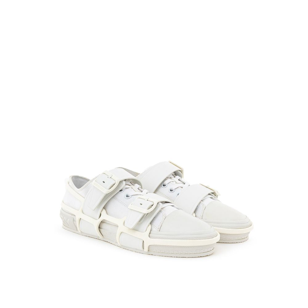 Burberry White Cotton Sneaker LUNESCAPE