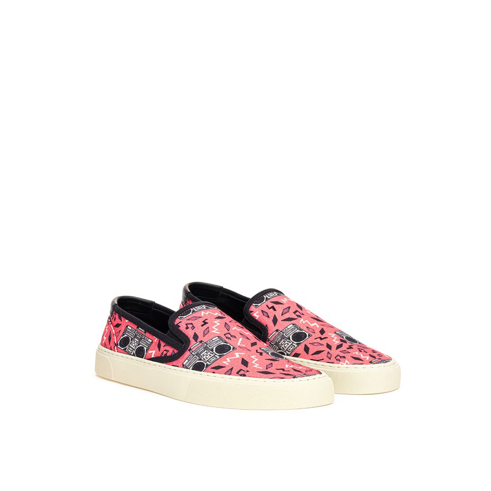 Saint Laurent Pink Cotton Sneaker LUNESCAPE