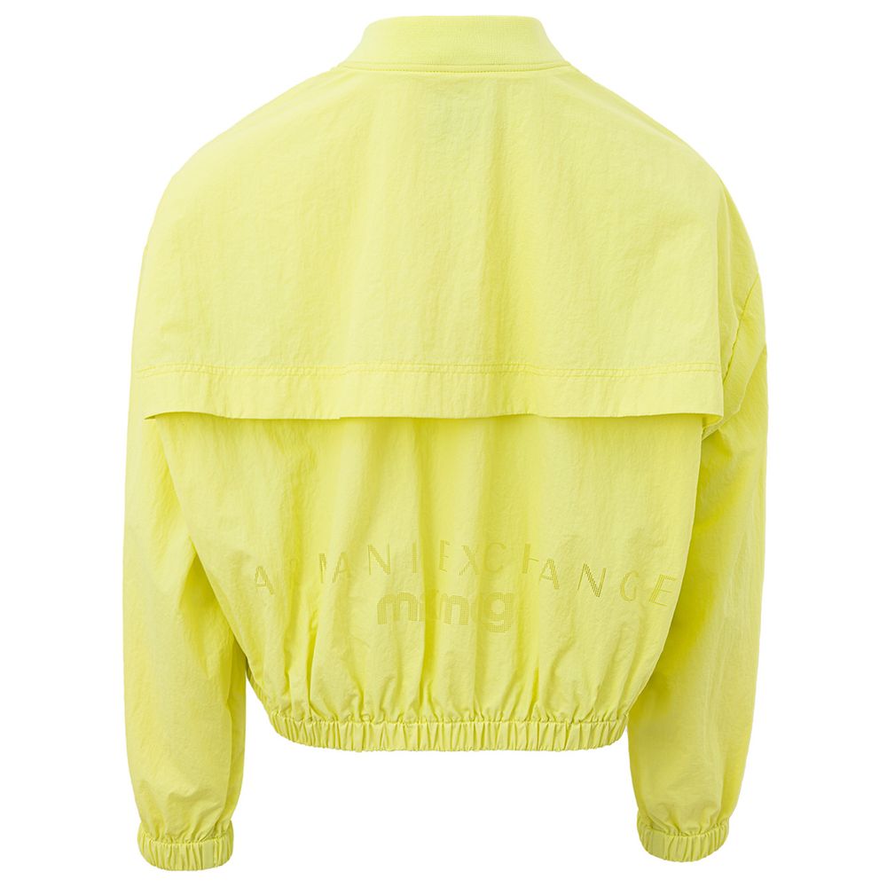 Armani Exchange Chic Yellow Jacket for Women LUNESCAPE
