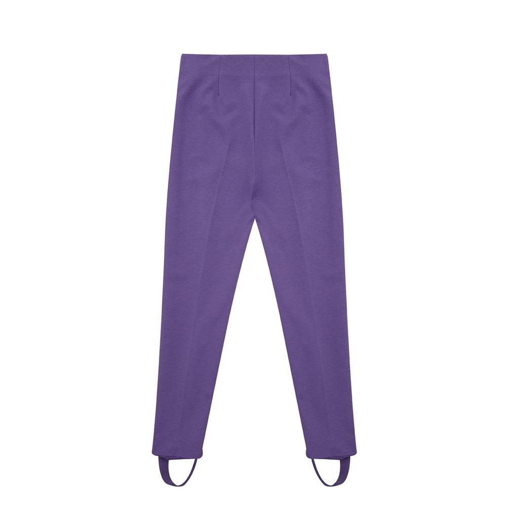 Lardini Elegant Purple Pants LUNESCAPE