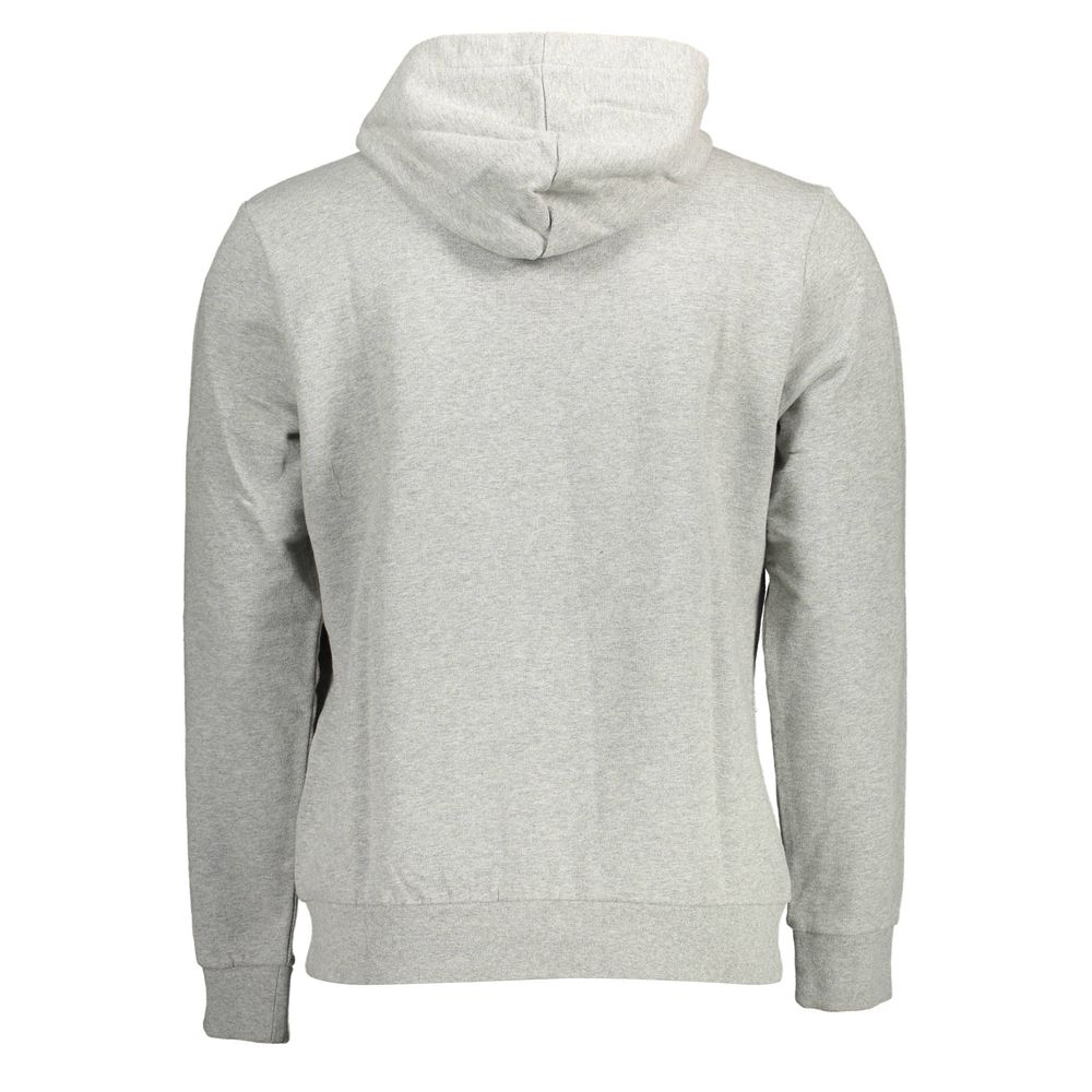 Napapijri Gray Cotton Men Sweater LUNESCAPE