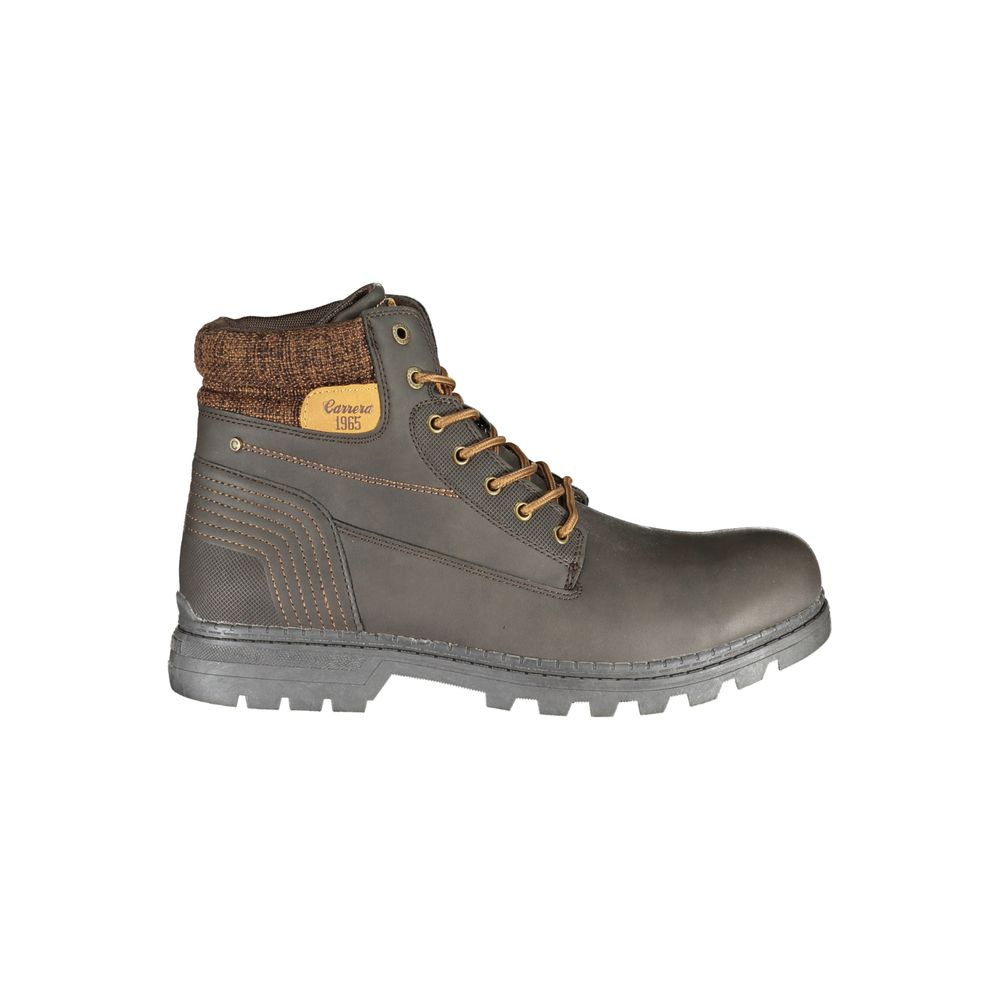 Carrera Elegant Lace-Up Contrast Detail Boots LUNESCAPE