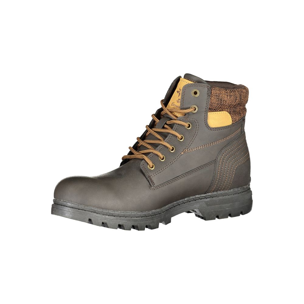 Carrera Elegant Lace-Up Contrast Detail Boots LUNESCAPE