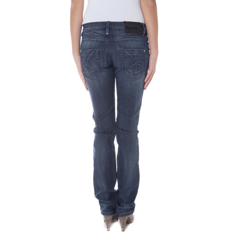 Phard Blue Cotton Jeans & Pant LUNESCAPE
