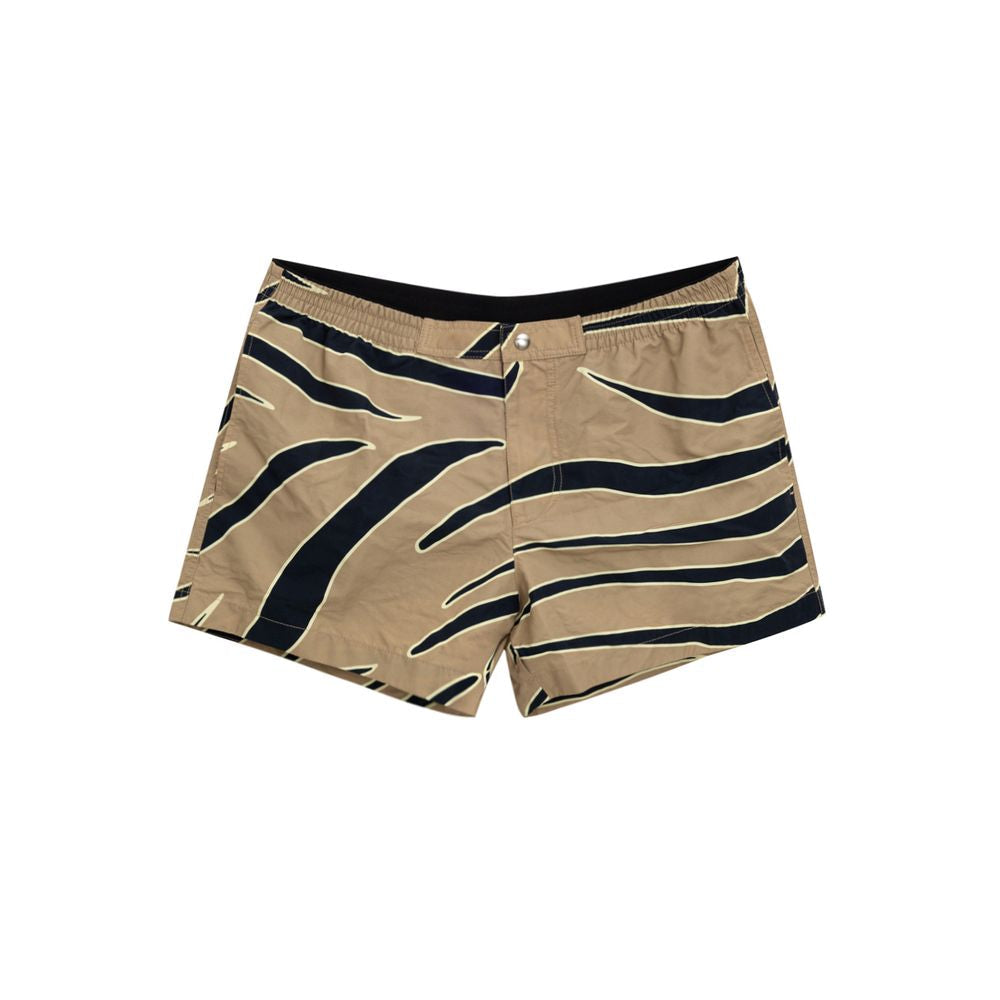 Bottega Veneta Beige Polyamide Swim Short LUNESCAPE