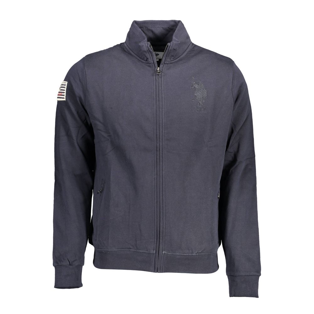 U.S. POLO ASSN. Blue Men's Fleece Field Jacket