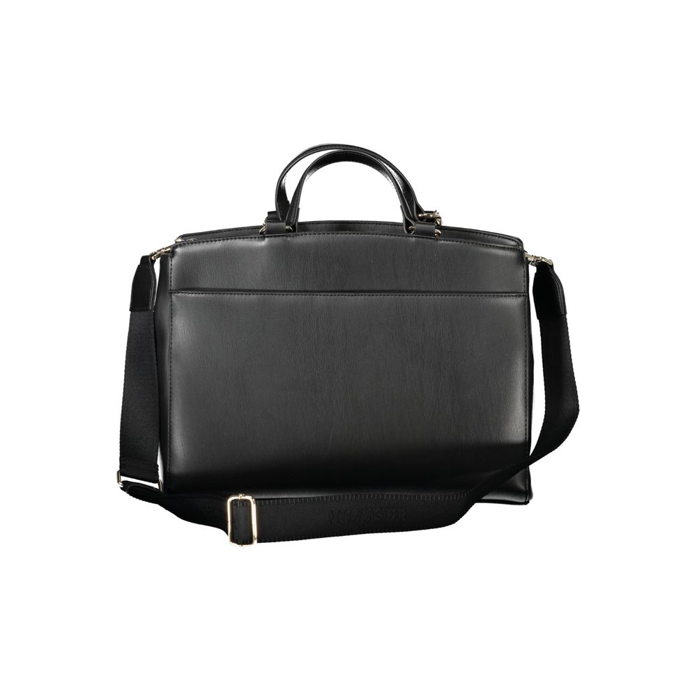 Tommy Hilfiger Black Polyethylene Women Handbag LUNESCAPE