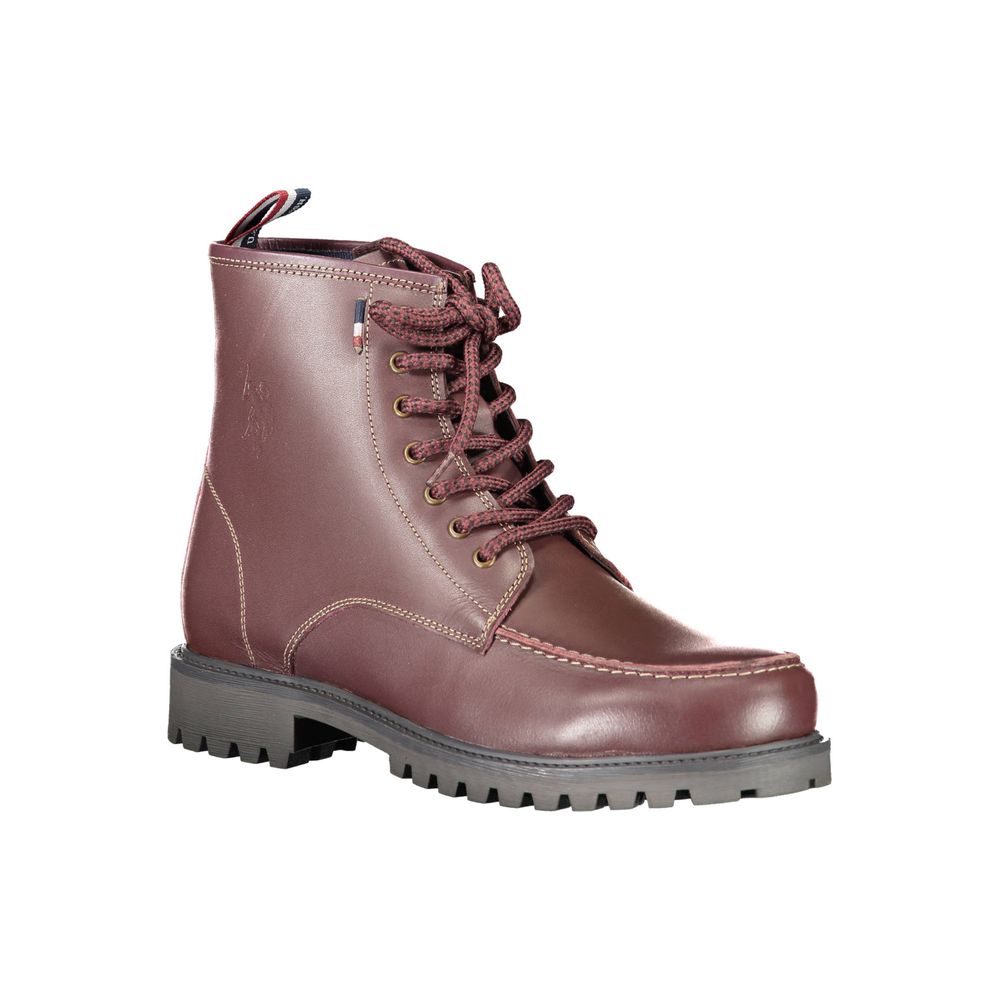 U.S. POLO ASSN. Red Leather Men's Boot