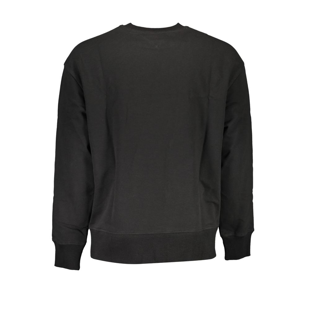 Tommy Hilfiger Black Cotton Men Sweater LUNESCAPE