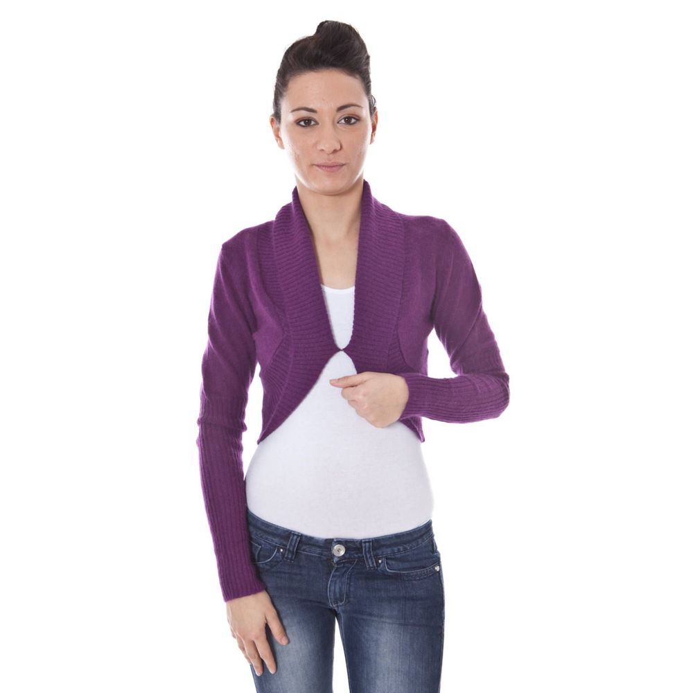 Datch Purple Wool Sweater LUNESCAPE