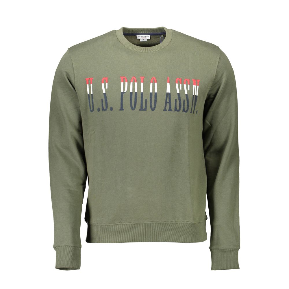 U.S. POLO ASSN. Green Cotton Men's Sweatshirt