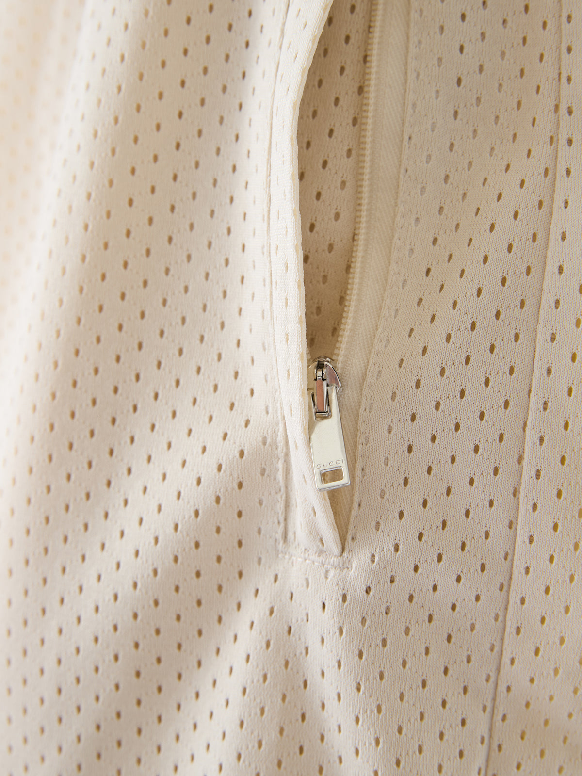 Gucci Cream Logo Shorts