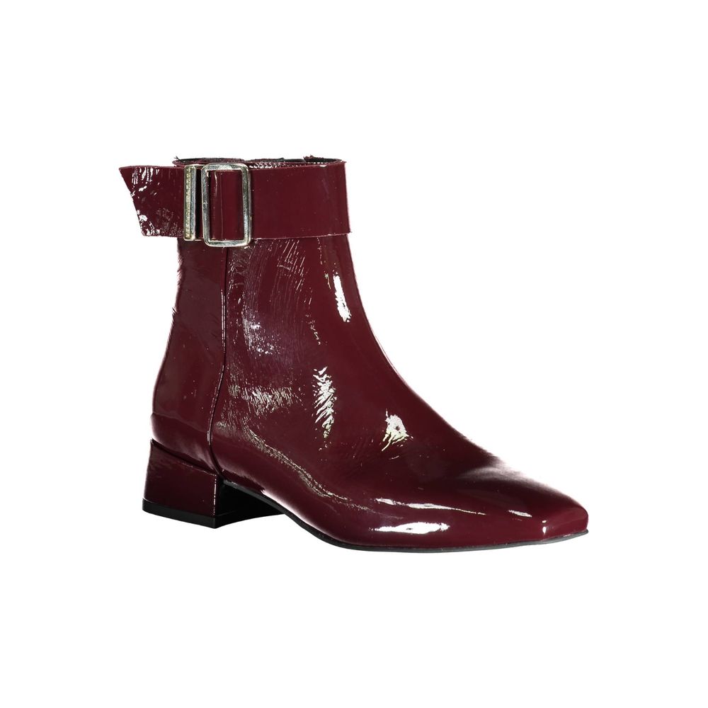 Tommy Hilfiger Purple Moto Ankle Boot
