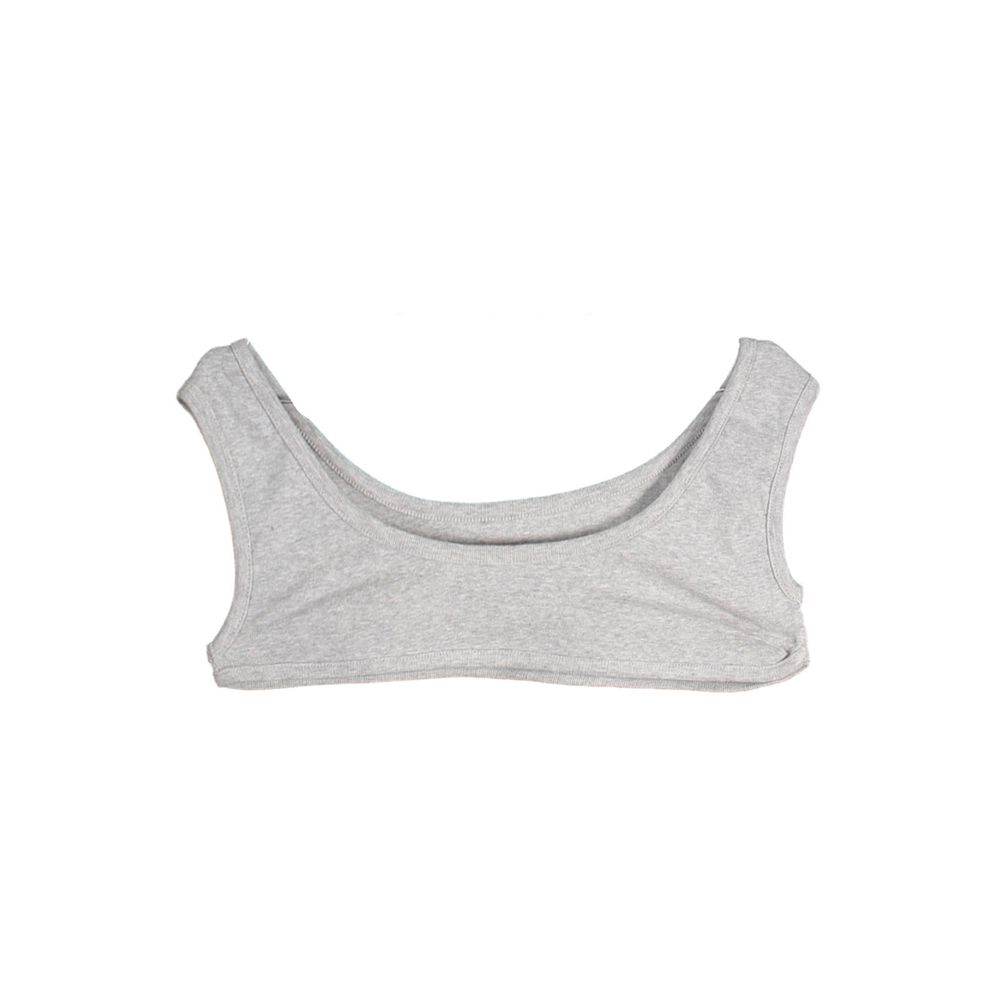 Phard Gray Cotton Bralette LUNESCAPE