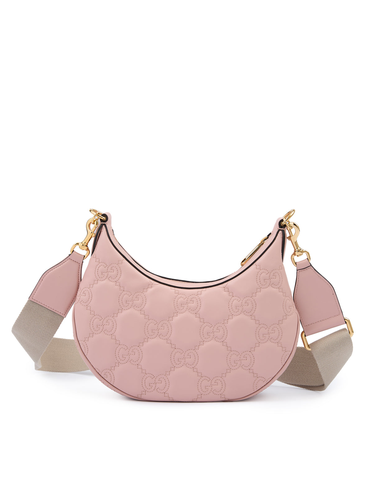 Gucci Light Pink Leather Shoulder Bag LUNESCAPE