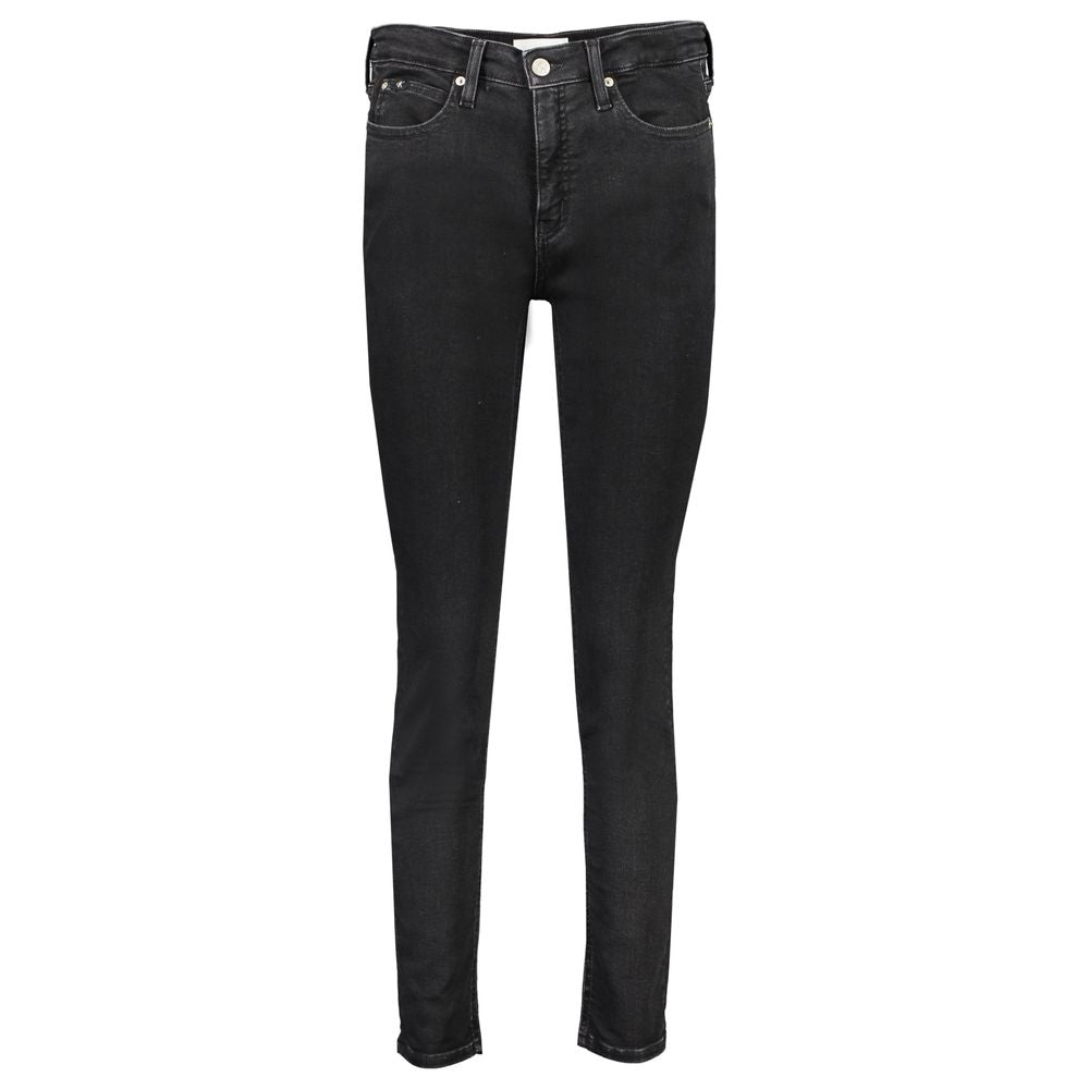 Calvin Klein Black Cotton Jeans LUNESCAPE
