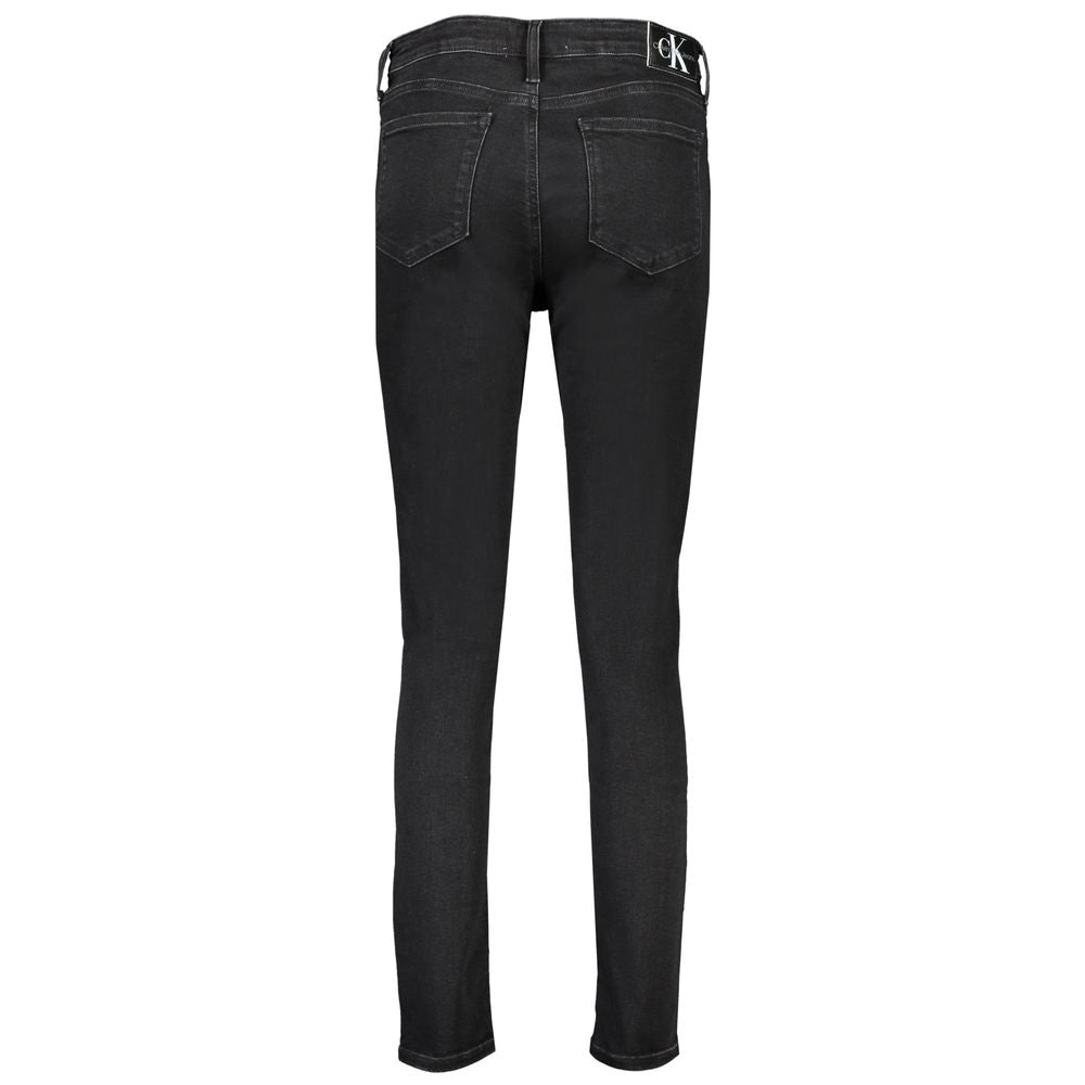 Calvin Klein Black Cotton Jeans LUNESCAPE