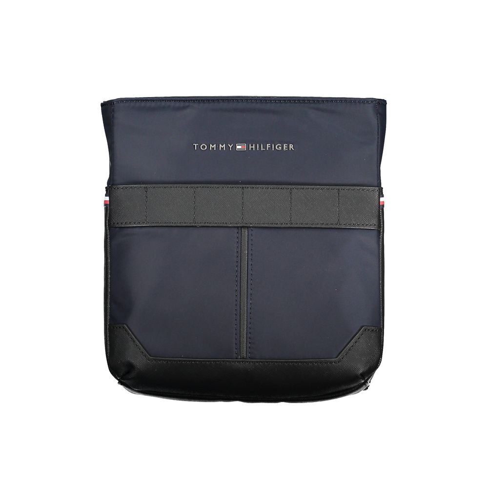 Tommy Hilfiger Blue Polyester Men Shoulder Bag LUNESCAPE