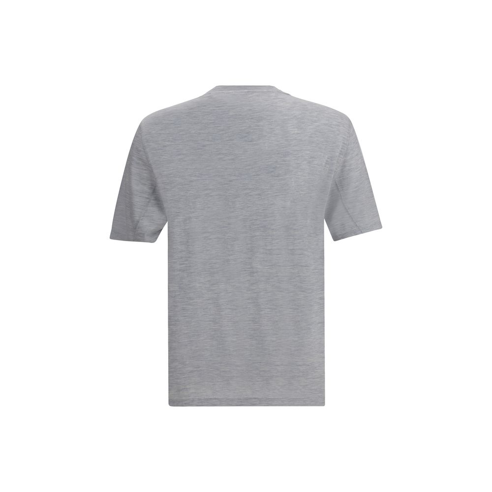 Brunello Cucinelli Silk T-Shirt LUNESCAPE