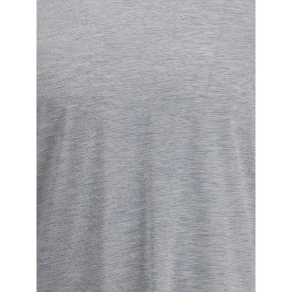 Brunello Cucinelli Silk T-Shirt LUNESCAPE