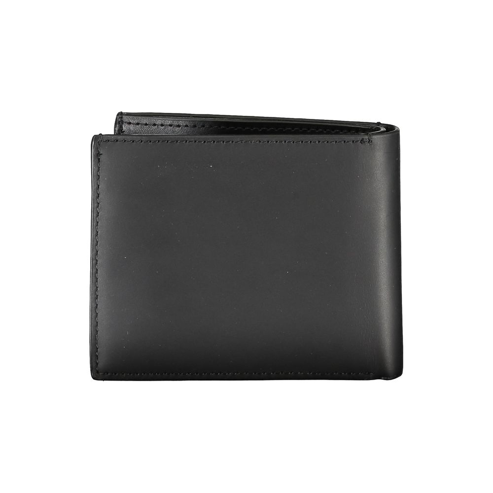 Calvin Klein Nero Leather Men Wallet LUNESCAPE