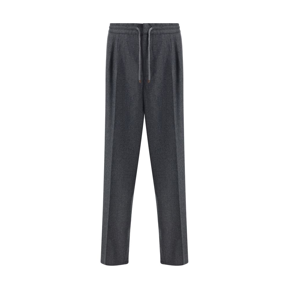 Brunello Cucinelli Virgin wool Pants LUNESCAPE