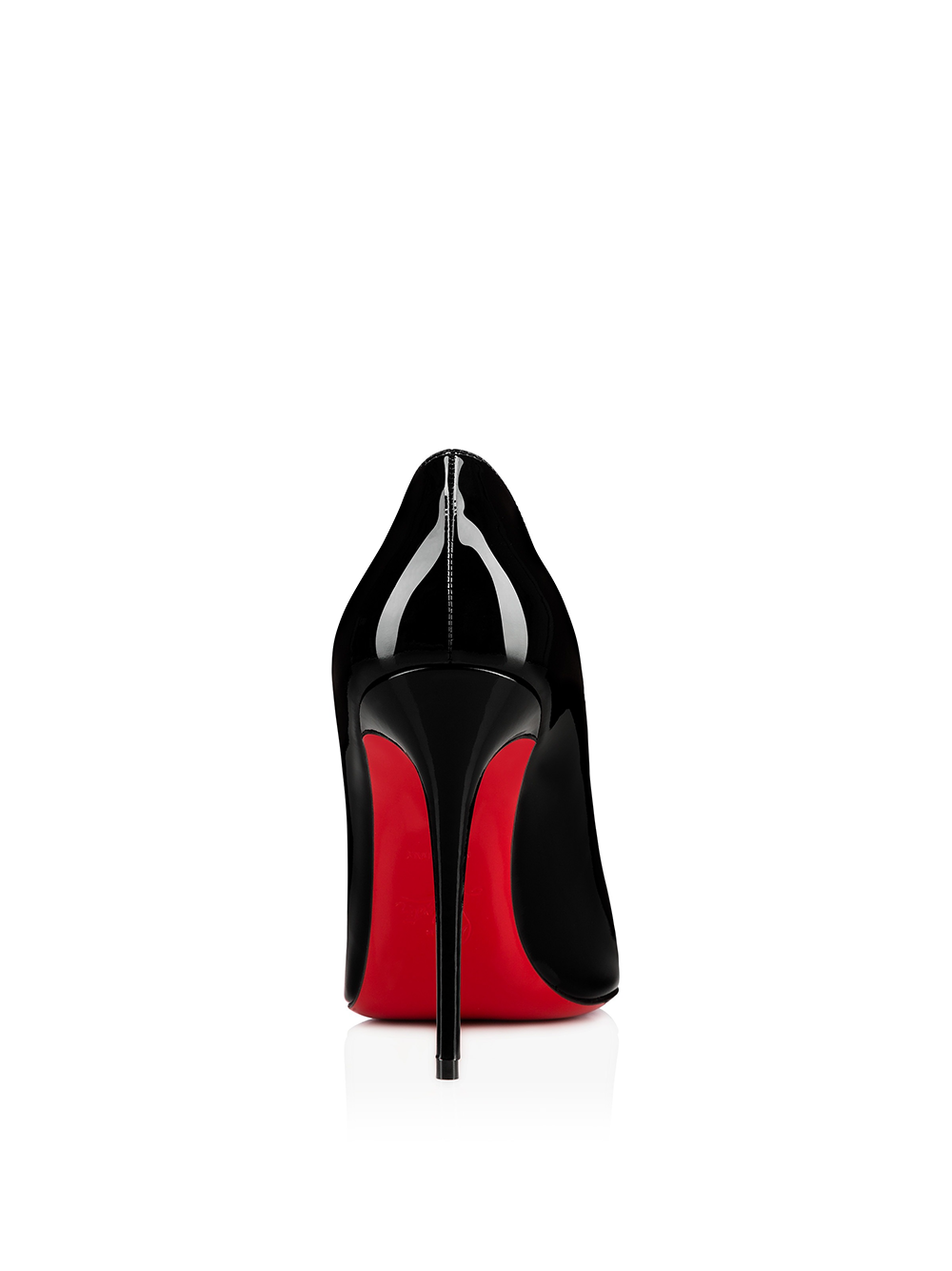 Christian Louboutin Black Patent Leather Kate Décolleté 100 LUNESCAPE
