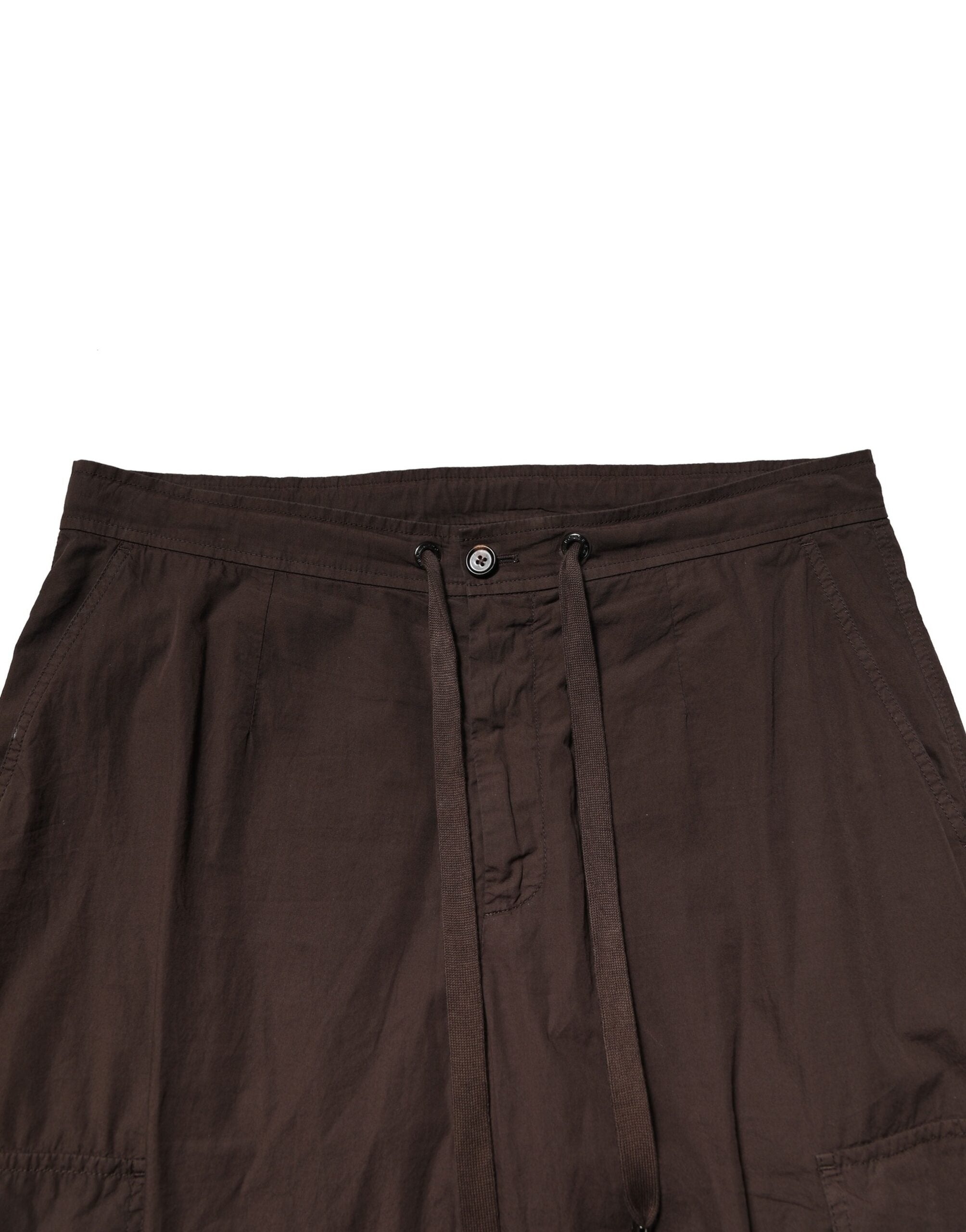 Dolce & Gabbana Brown Cotton Cargo Jogger Men Pants