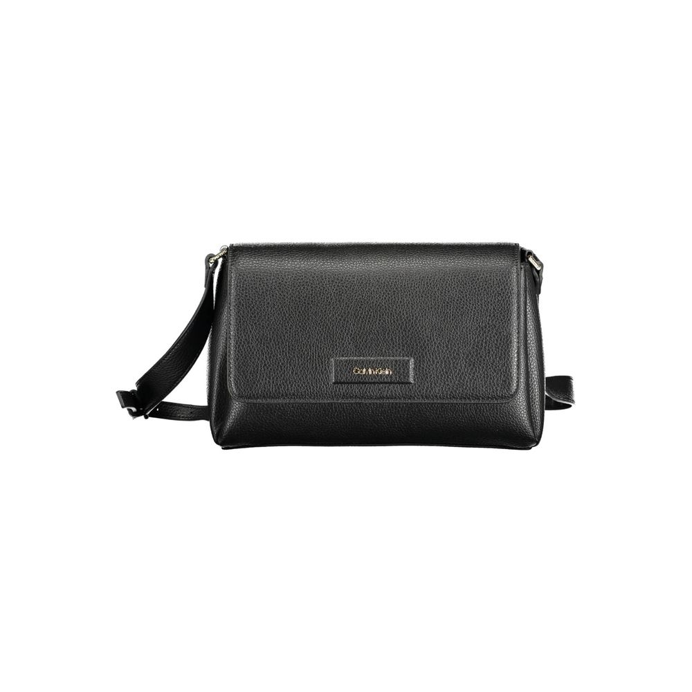 Calvin Klein Black Polyester Women Handbag LUNESCAPE