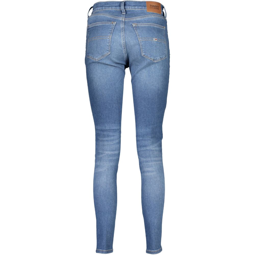 Tommy Hilfiger Light Blue Cotton Women Skinny Jean LUNESCAPE