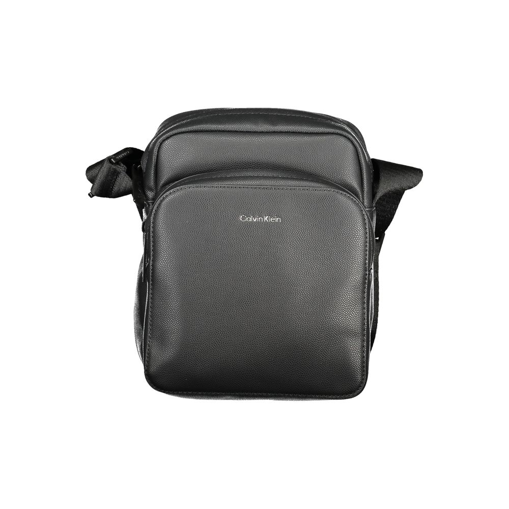 Calvin Klein Black Polyester Men Shoulder Bag LUNESCAPE