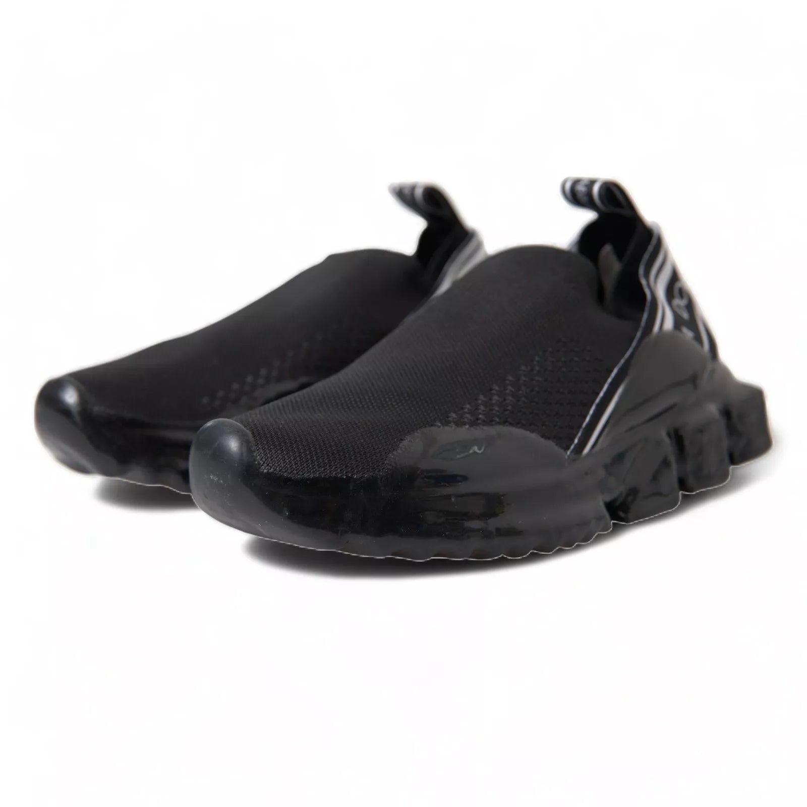 Dolce & Gabbana Black Sorrento Slip-On Low Top Sneakers