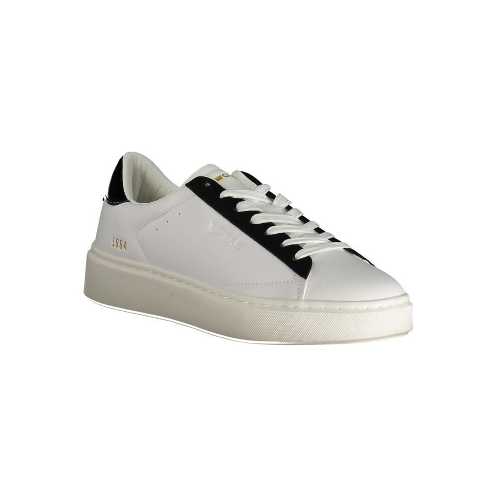 Gas White Polyester Women Sneaker LUNESCAPE