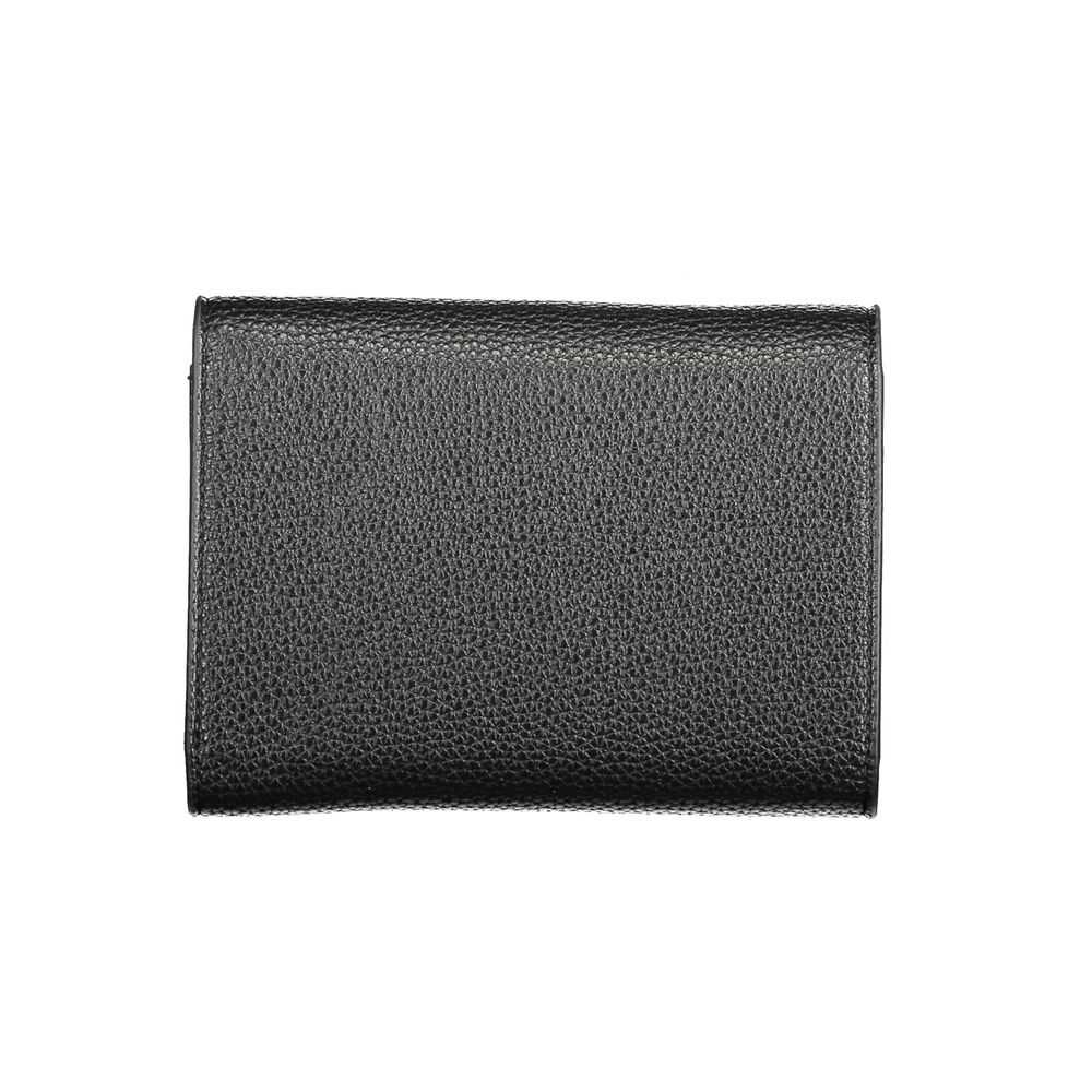 Mario Valentino Black Polyethylene Wallet LUNESCAPE