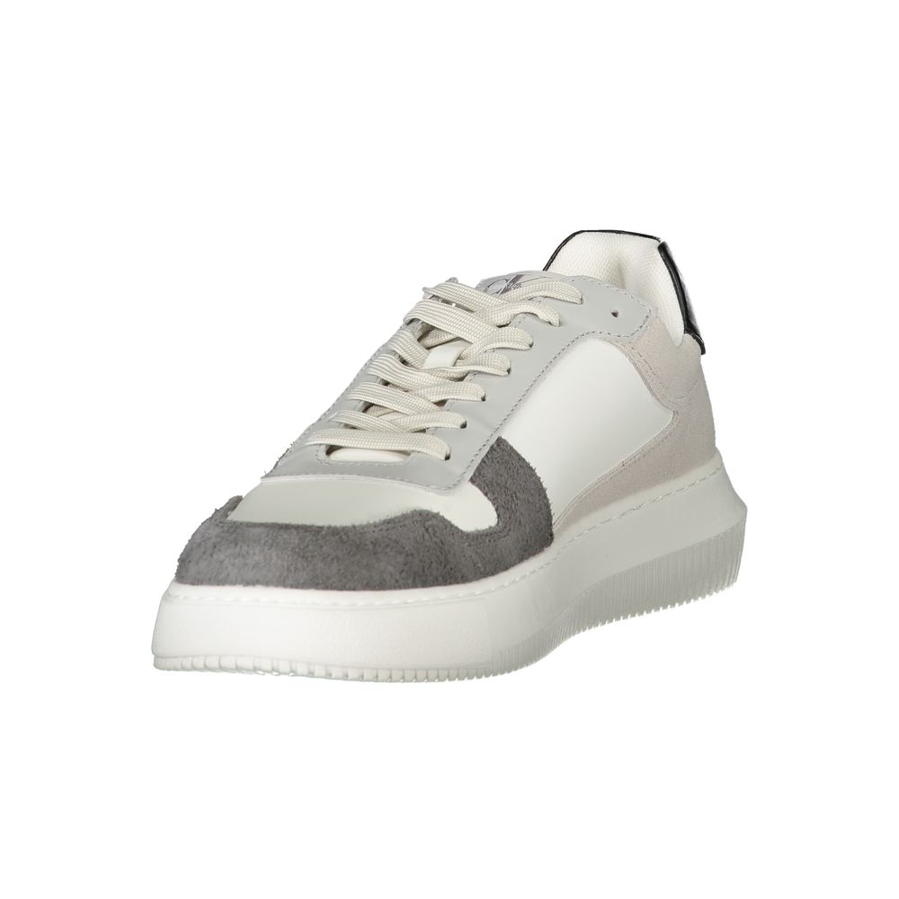 Calvin Klein White Polyethylene Men Sneaker LUNESCAPE