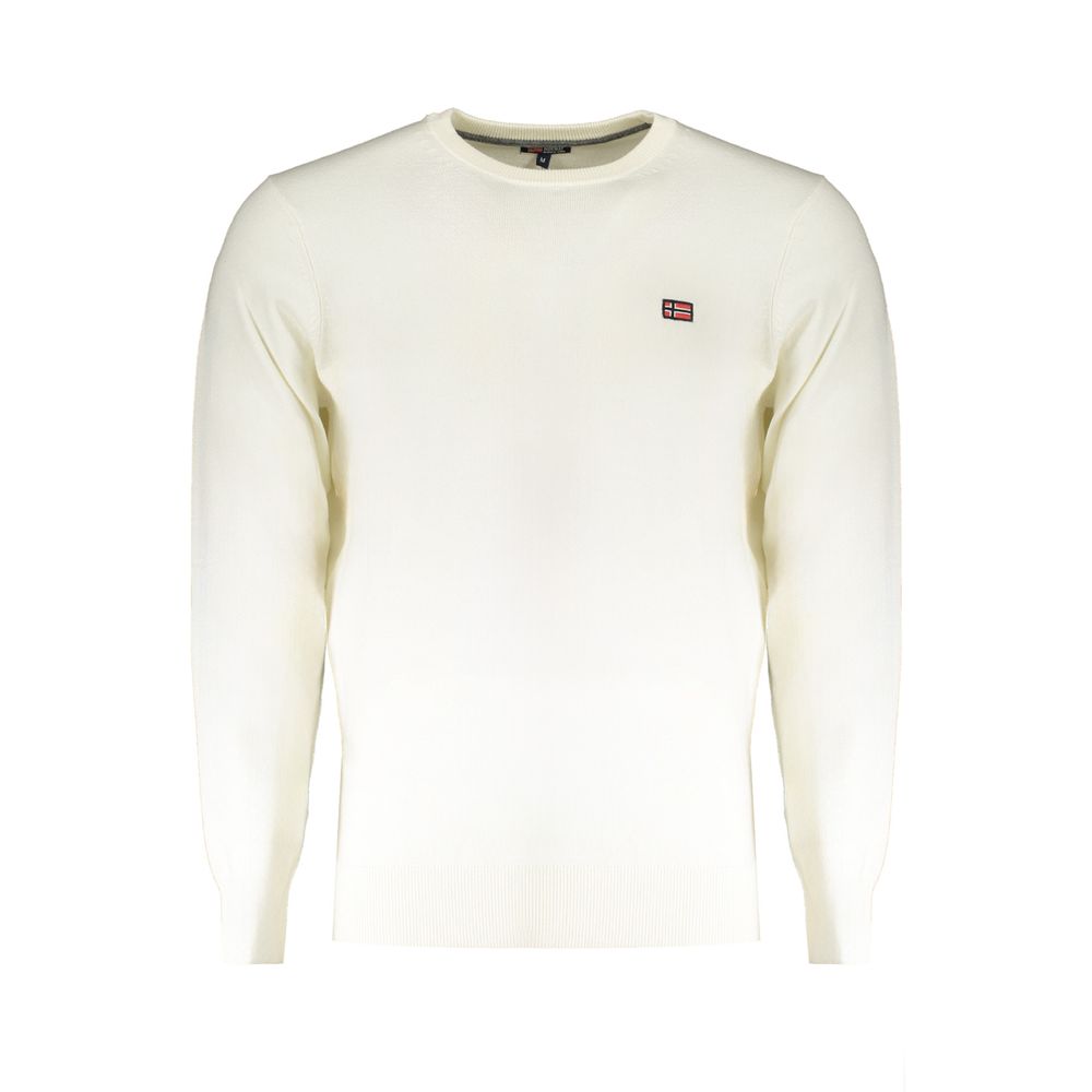 Norway 1963 Bianco Poliammide Men's Sweater