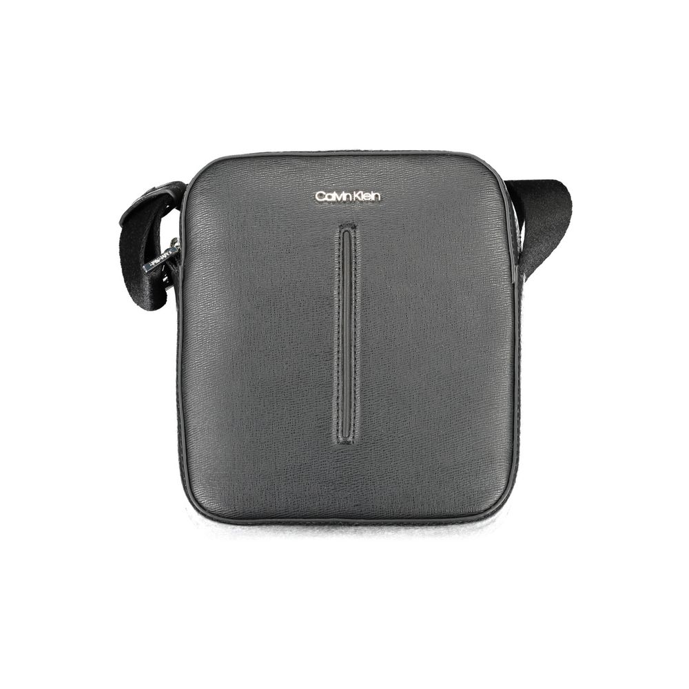 Calvin Klein Black Polyester Men Shoulder Bag LUNESCAPE