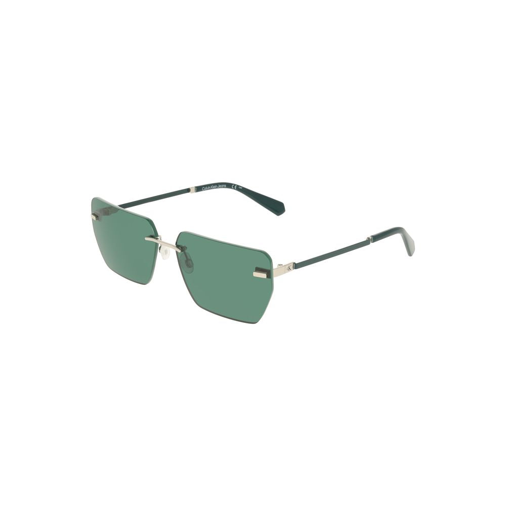 Calvin Klein Green Metal Men Sunglass LUNESCAPE