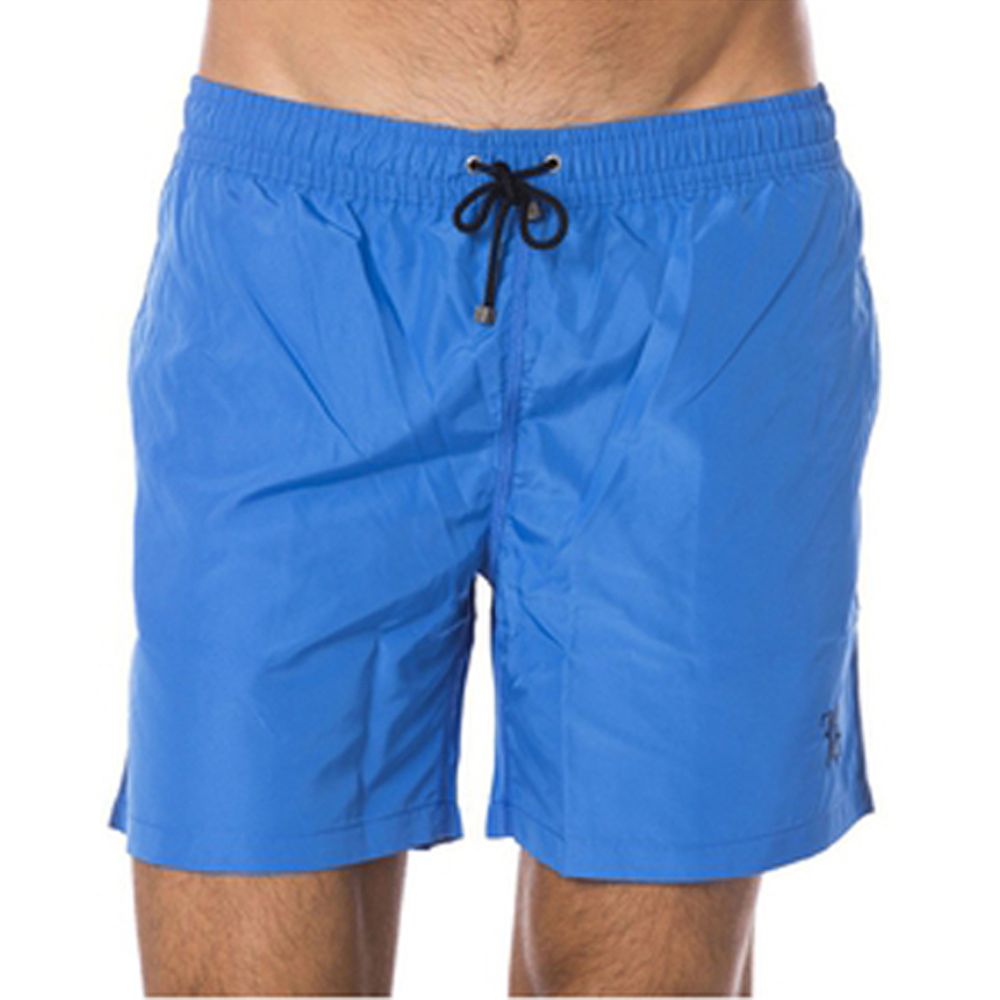 Billionaire Italian Couture Blue Polyester Men's Swimsuit LUNESCAPE