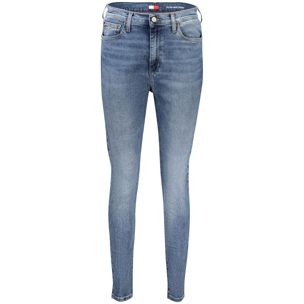 Tommy Hilfiger Blue Cotton Women Jeans LUNESCAPE