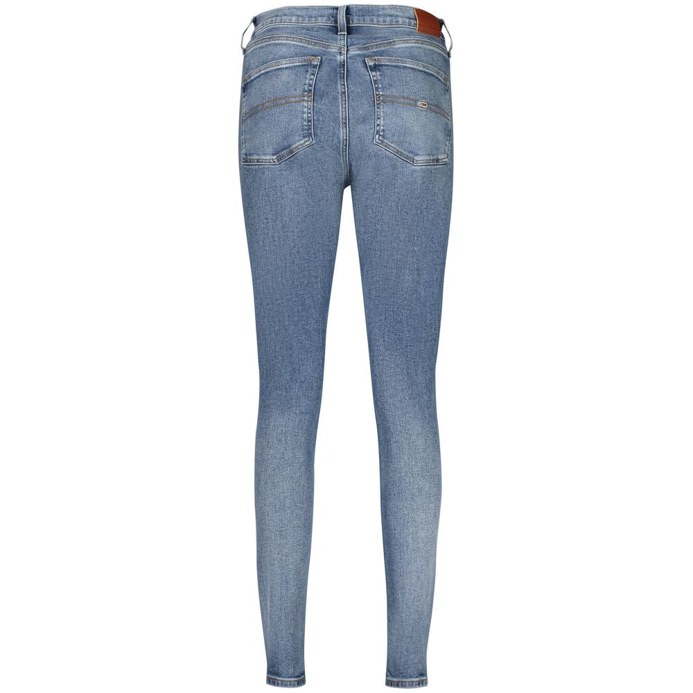 Tommy Hilfiger Blue Cotton Women Jeans LUNESCAPE