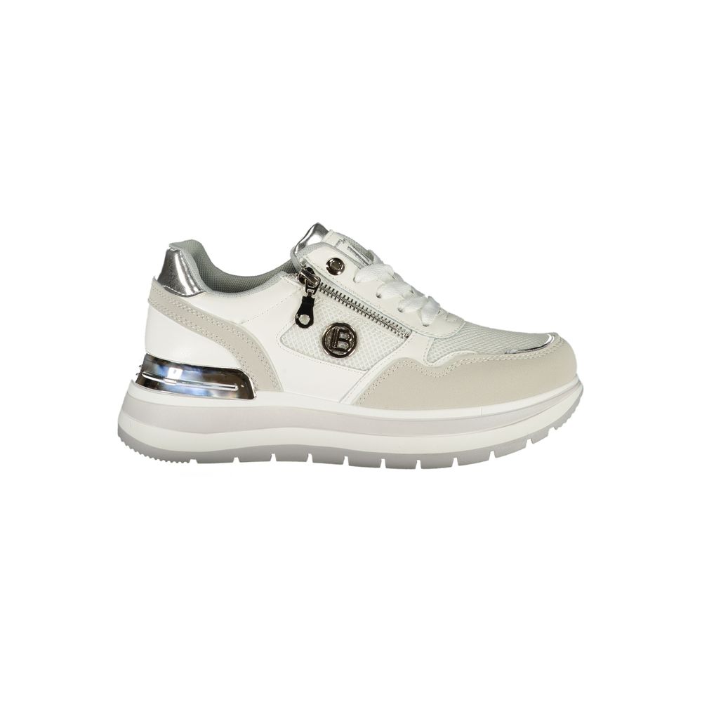 Laura Biagiotti White Polyester Women Sneaker LUNESCAPE