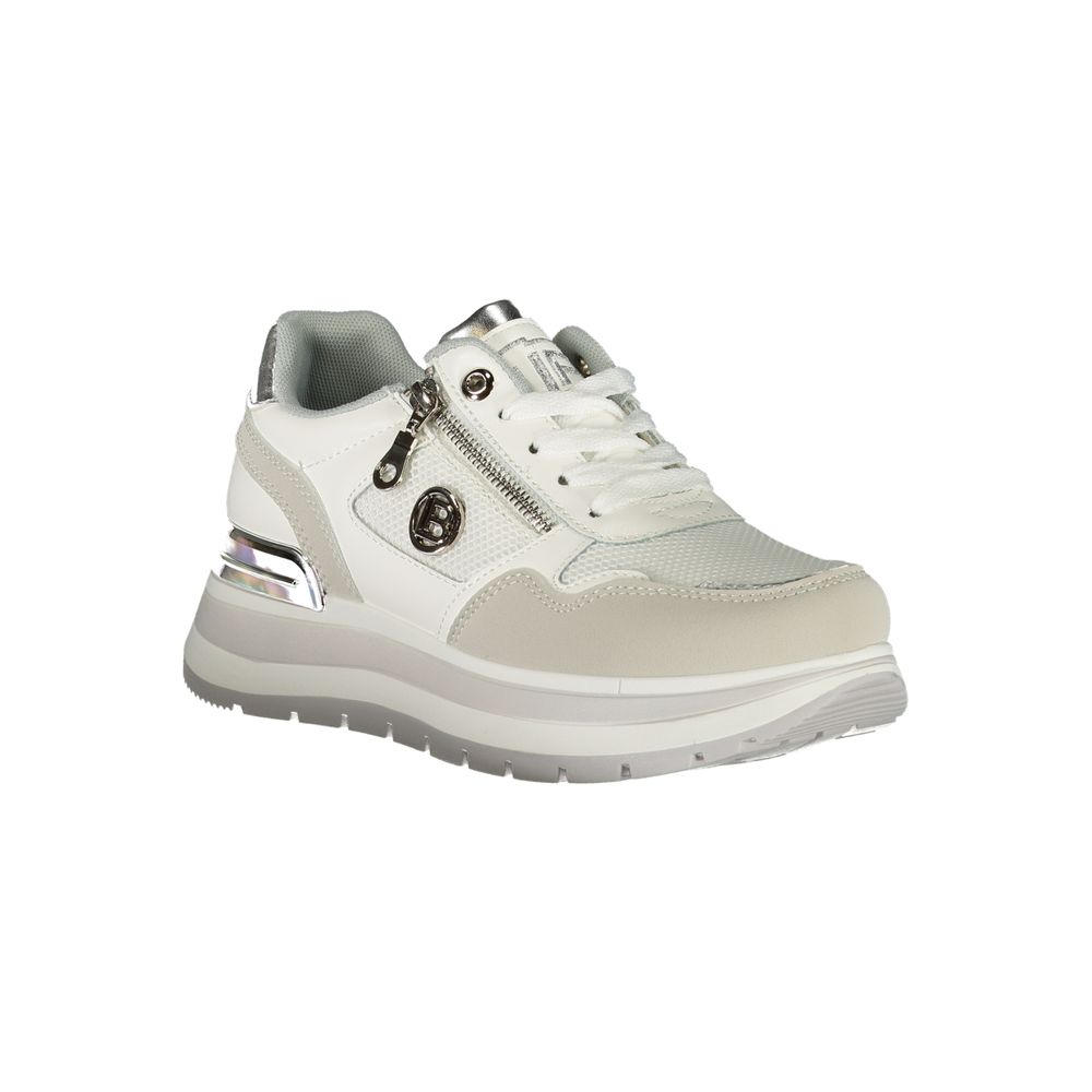 Laura Biagiotti White Polyester Women Sneaker LUNESCAPE