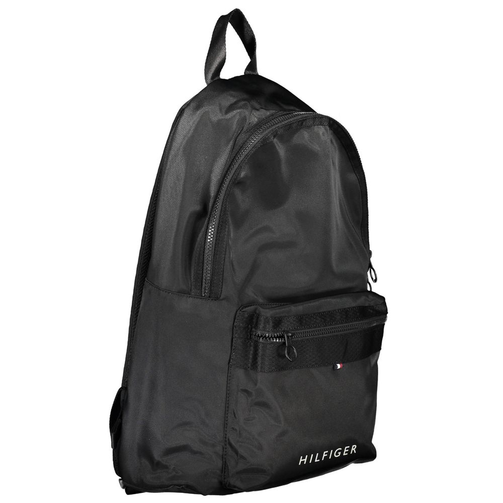 Tommy Hilfiger Black Men Backpack LUNESCAPE