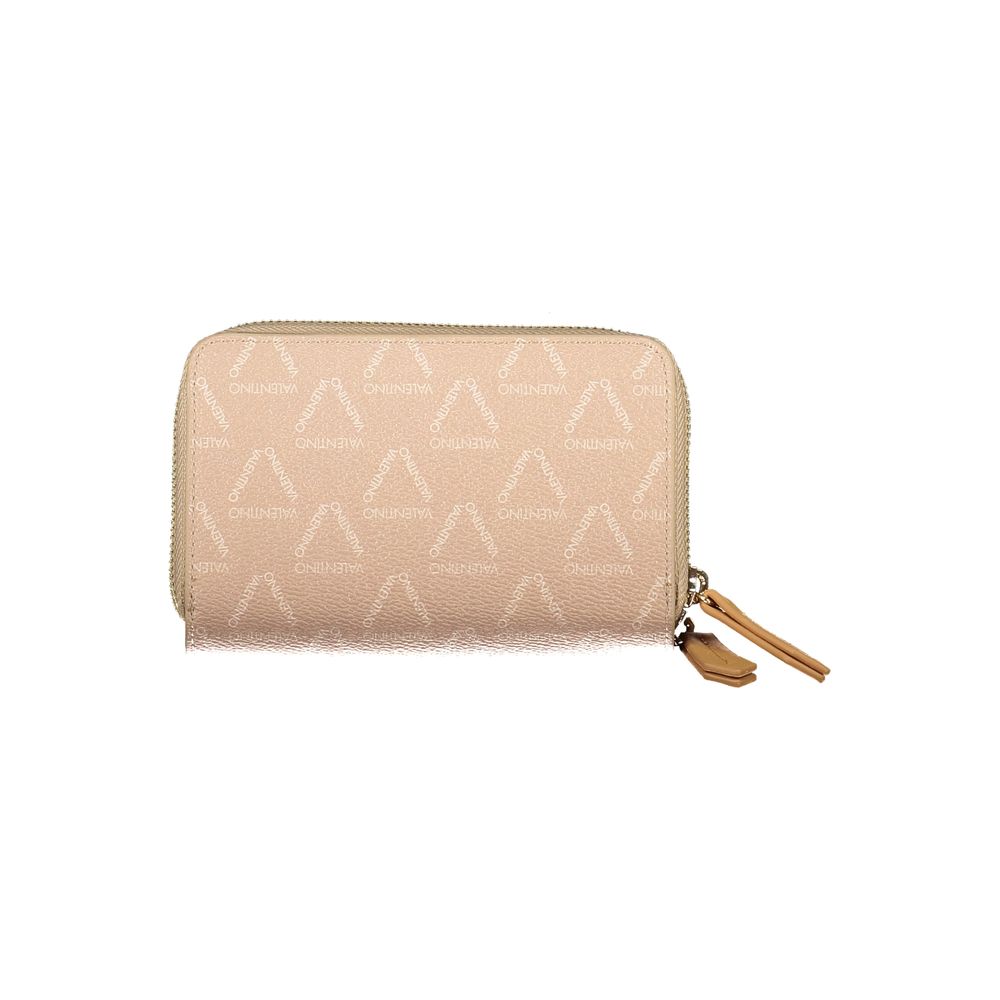 Mario Valentino Beige Polyethylene Women Wallet LUNESCAPE